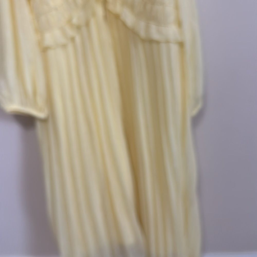 Asos Design Curve Button Up Ruched Waist Pleated … - image 4